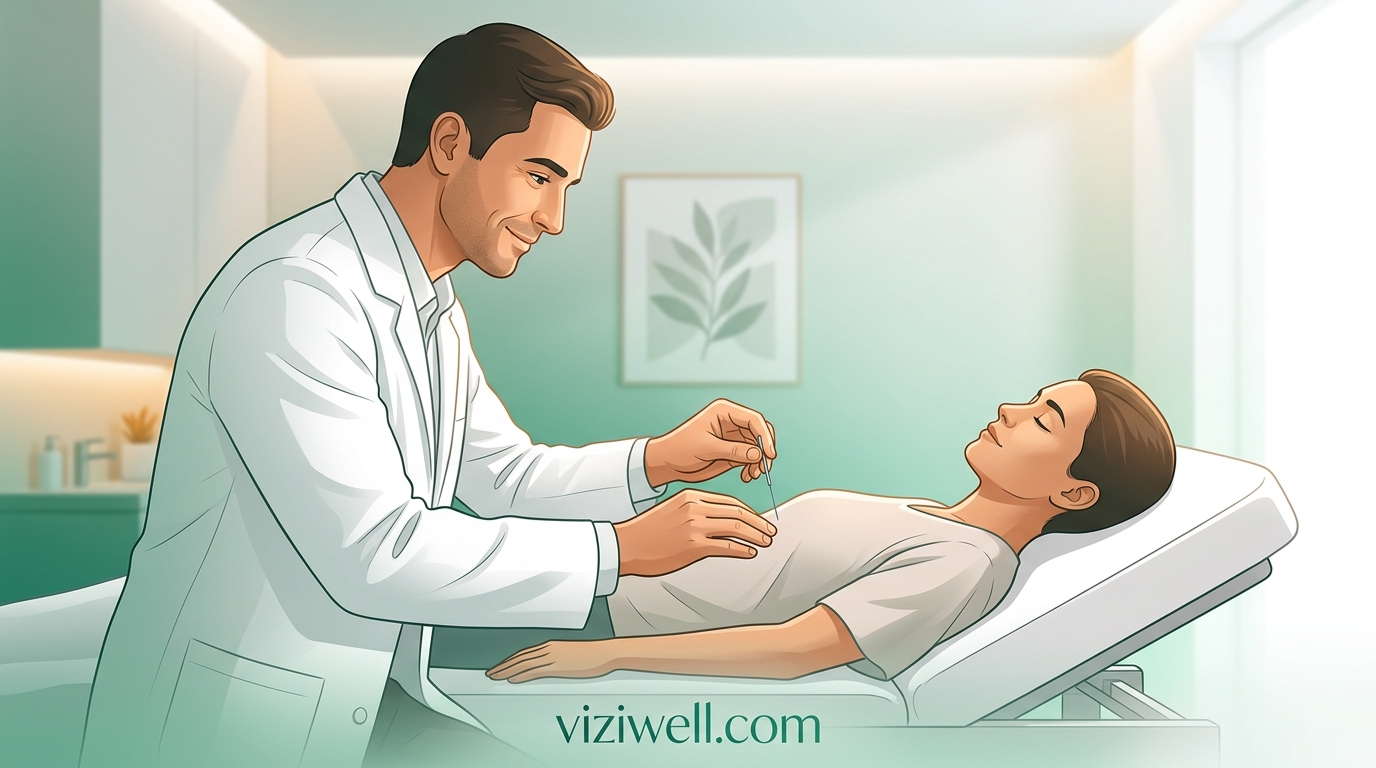 Illustration article : L'acupuncture est-elle efficace contre la douleur chronique ? Ce que disent les grandes études
