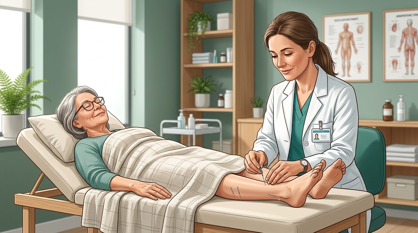 Illustration article : Acupuncture et douleurs nerveuses périphériques : 20 ans de recherche décryptés