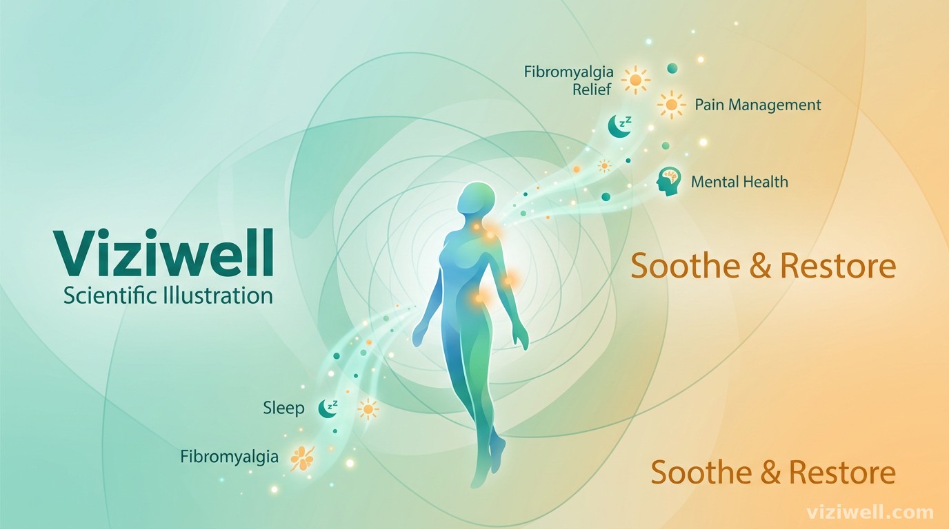 Silhouette humaine libérant des points de douleur sous forme de particules lumineuses grâce à l'hypnose