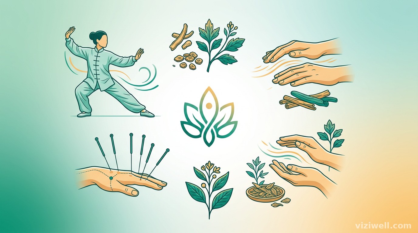 Différentes approches de médecine complémentaire pour la fibromyalgie : tai chi, acupuncture, reiki et phytothérapie