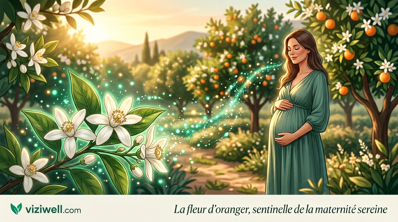 Illustration article : Effet de l'aromathérapie à l'huile essentielle de Citrus aurantium sur la dépression, le stress et l'anxiété chez la femme enceinte : essai clinique contrôlé randomisé