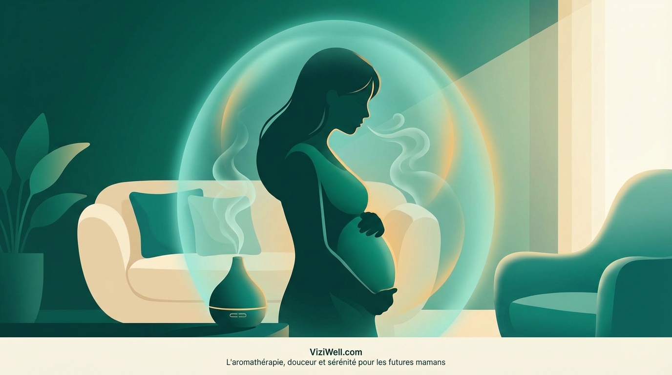 Illustration article : Effets de l'aromathérapie sur l'anxiété et la qualité du sommeil chez les femmes en période périnatale : revue systématique et méta-analyse