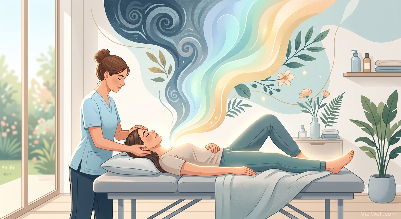 Illustration article : Effets des interventions ostéopathiques manuelles sur les indicateurs psychométriques et psychophysiologiques d'anxiété, de dépression et de stress chez l'adulte : revue systématique et méta-analyse