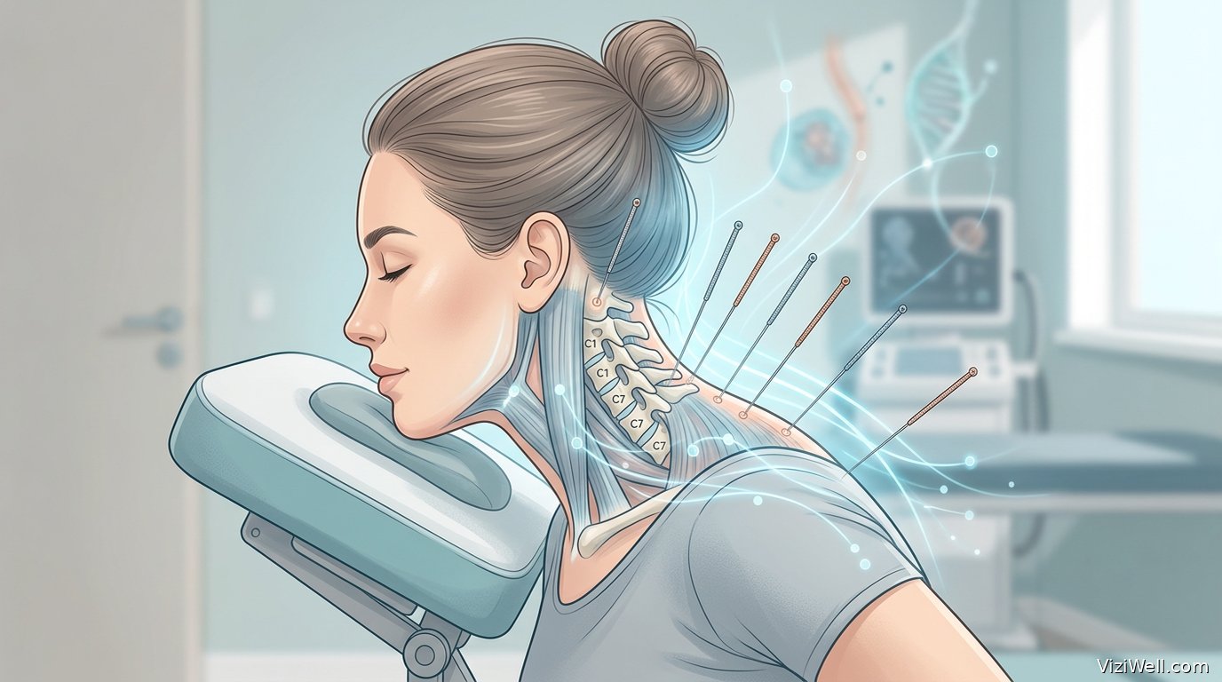 Illustration article : Efficacité de l'acupuncture contre les douleurs cervicales : revue systématique et méta-analyse