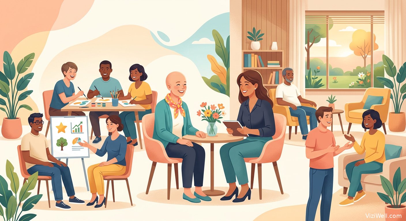 Illustration article : Efficacité des interventions de psychologie positive basées sur le modèle PERMA chez les patients cancéreux