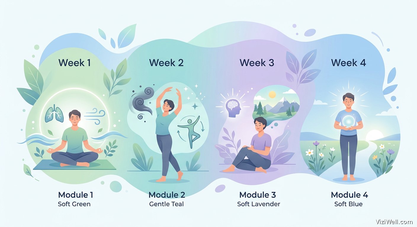 Illustration article : Efficacité d'un programme de sophrologie de 4 semaines pour l'anxiété