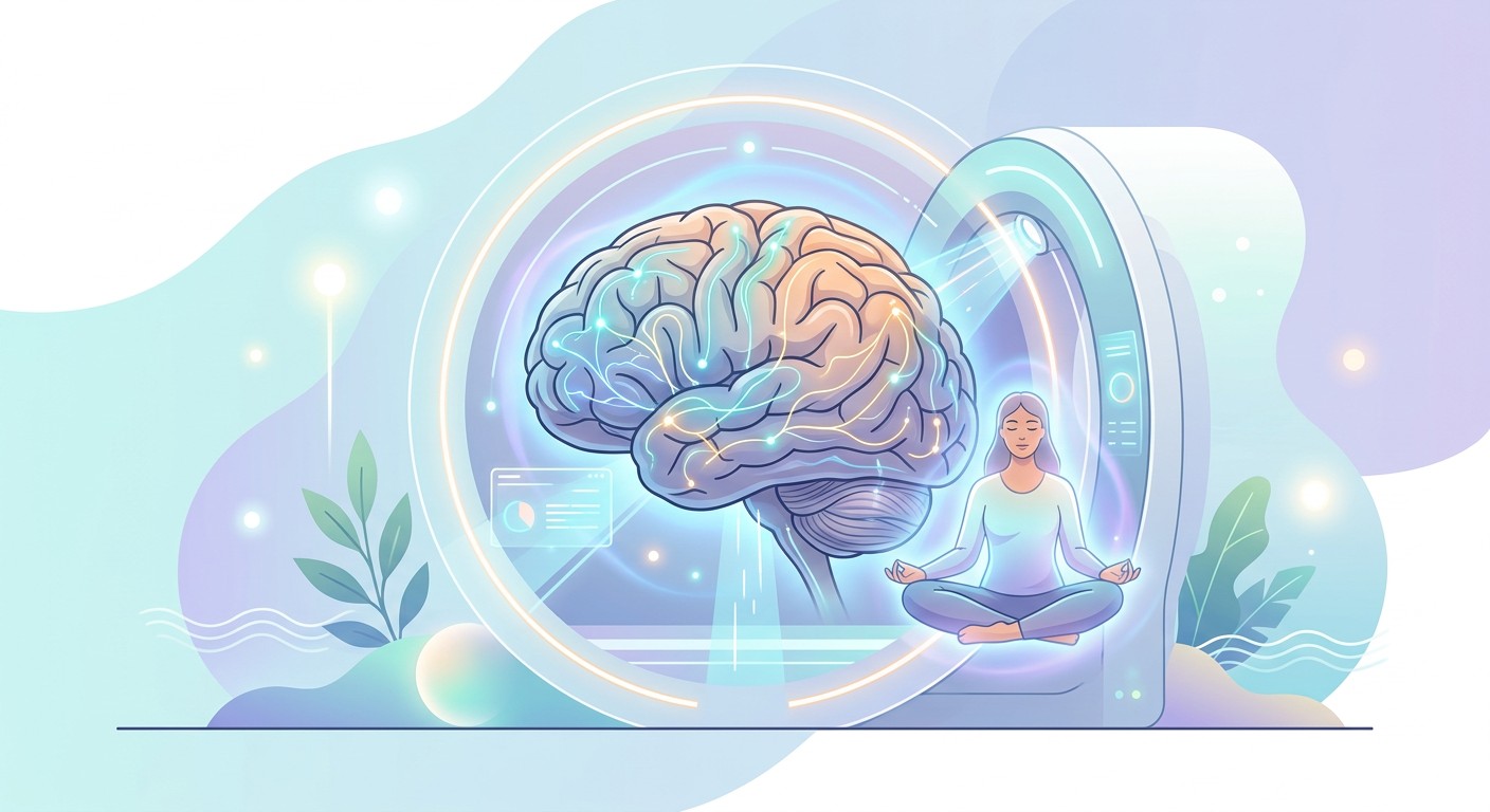 Illustration article : Exploration en IRMf des mécanismes par lesquels la méditation module la douleur