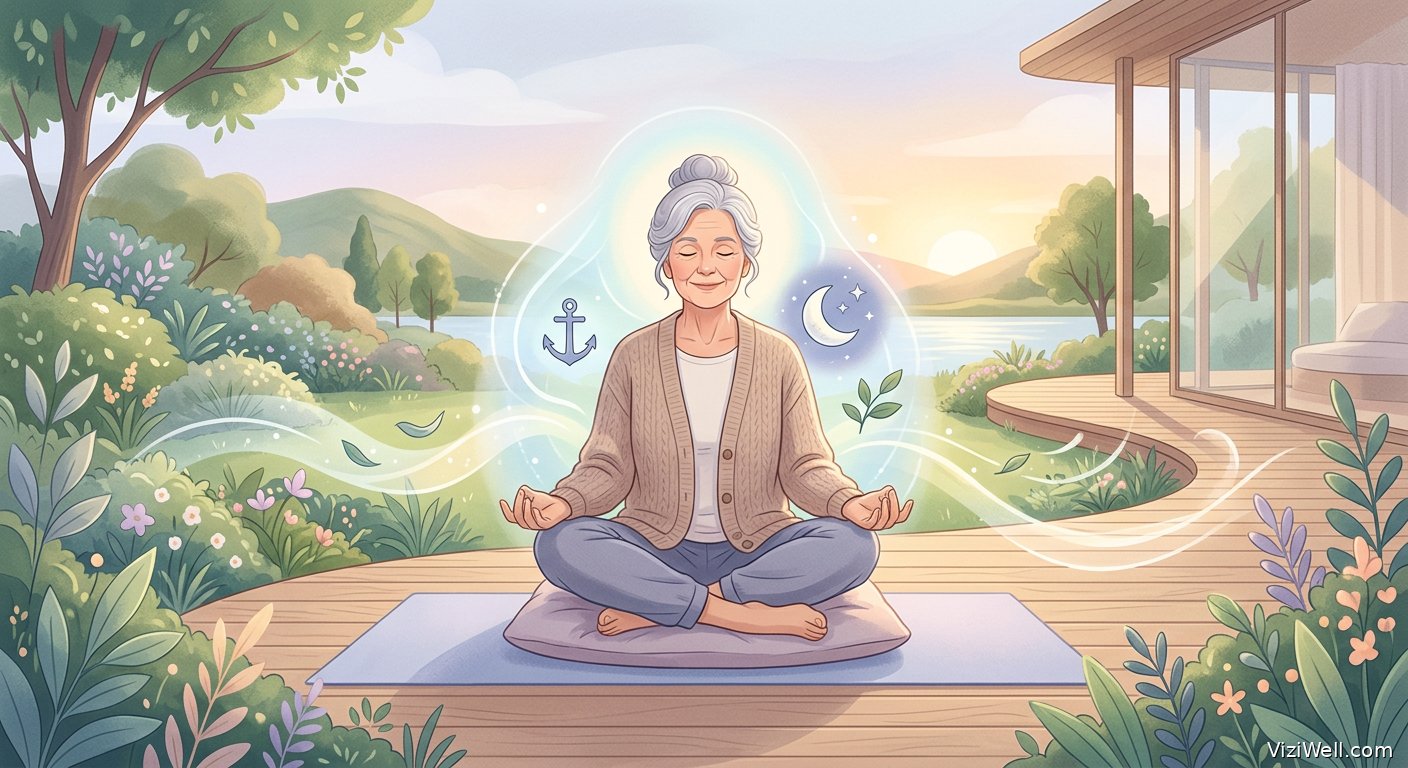 Illustration article : Impact d’un programme MBSR sur dépression, régulation émotionnelle et sommeil chez seniors déprimés