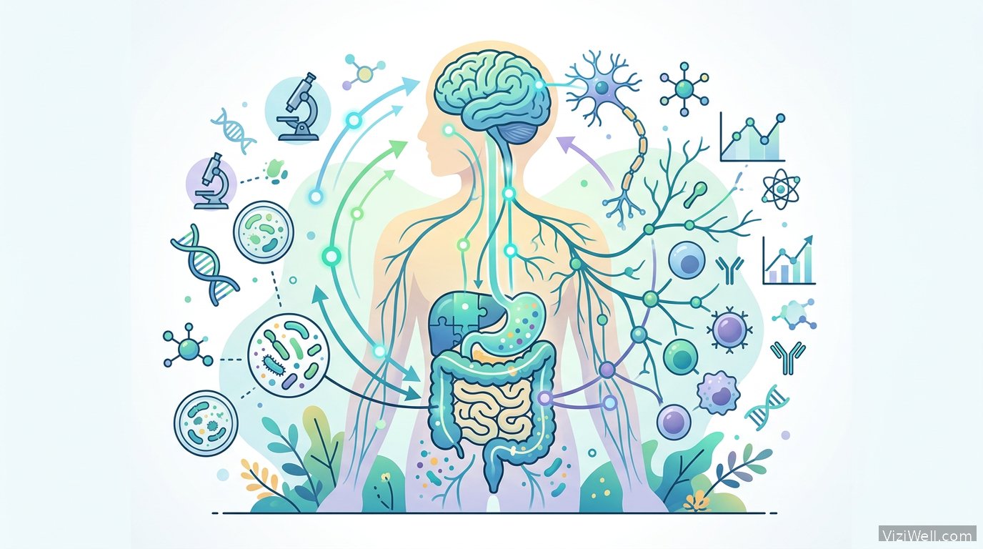Illustration article : L'axe microbiote intestinal-cerveau-immunité : enjeux thérapeutiques