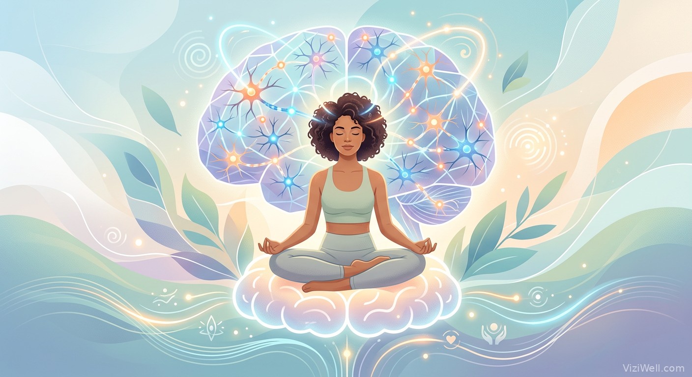 Illustration article : Modifications neurobiologiques induites par la pleine conscience et la méditation revue systématique