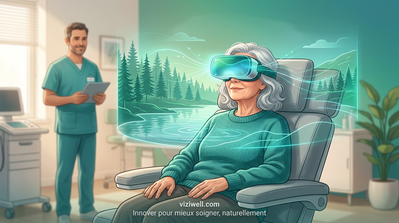Illustration article : Réalité virtuelle et hypnose contre l'arthrite : essai clinique chez les seniors