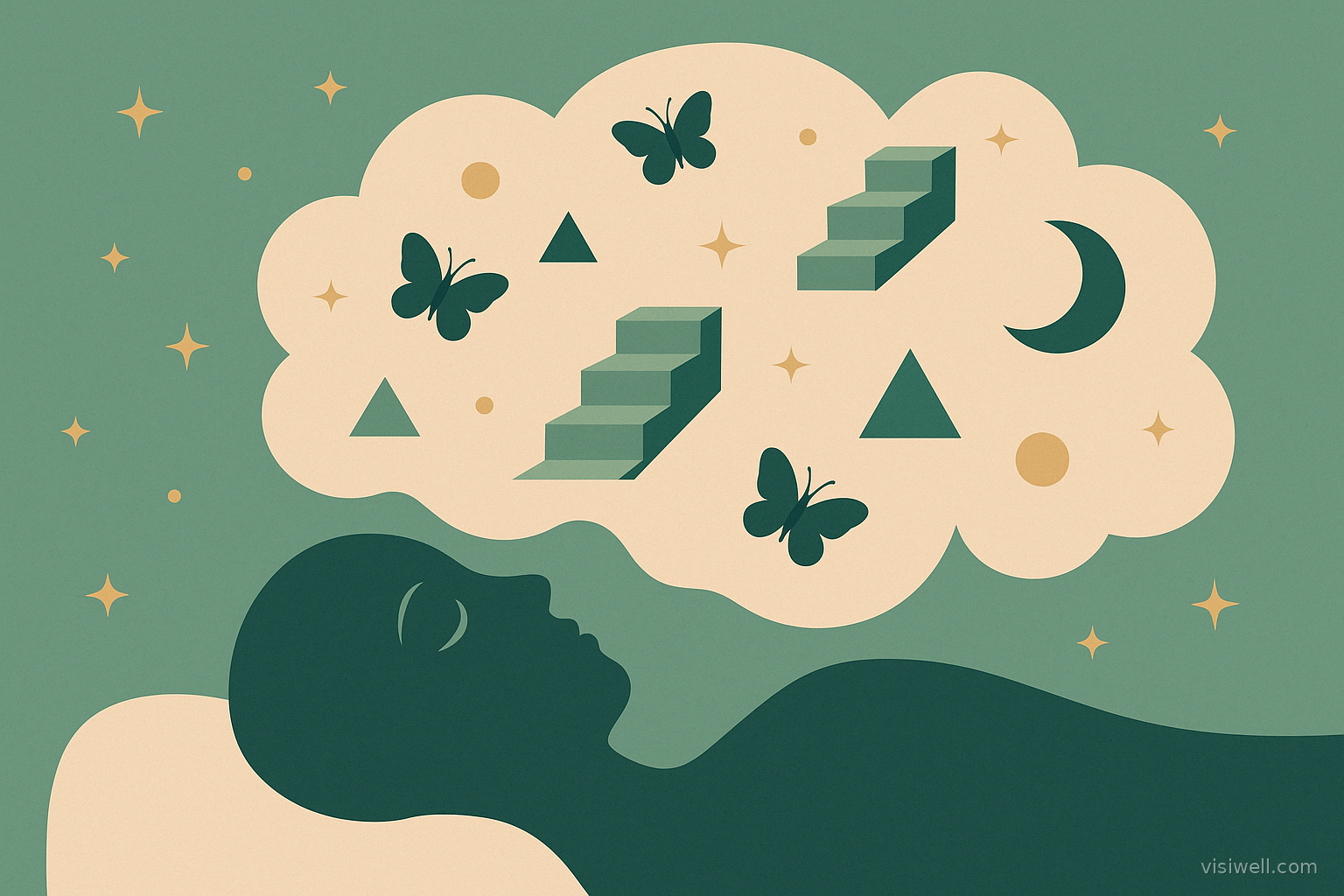 Illustration article : Pourquoi rêve-t-on et à quoi servent les rêves ?